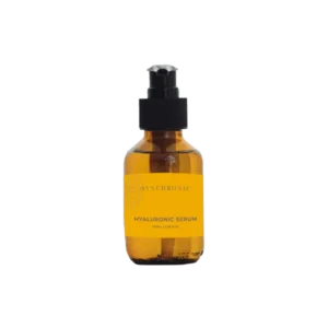 Hyaluronic serum Synchronic flesje met geel label